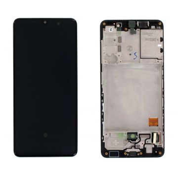 Display Samsung Galaxy A41 A415F Display Original Service Pack Black Negru