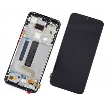 Display Xiaomi Mi 10 Lite 5G OLED cu Rama Black Negru