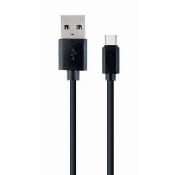 GEMBIRD Cablu de date Gembird CC-USB2-AMCM-1M-1, USB - USB-C, 1m, Negru