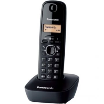Panasonic Telefon DECT fara fir Panasonic KX-TG1611FXH, Caller ID, Negru