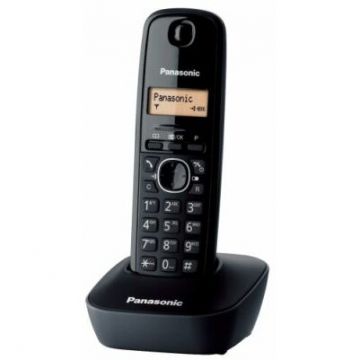 Panasonic Telefon fara fir Panasonic KX-TG1611FXH, Caller ID, Negru