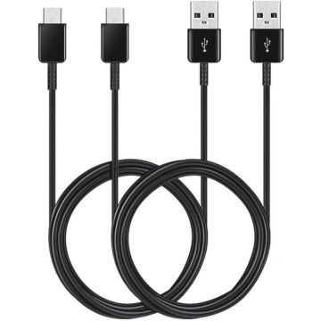 Samsung Samsung EP-DG930MBEGWW (set 2 bucati) USB Type C la USB 2.0, 1,5 m, negru