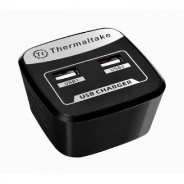 Thermaltake Thermaltake TriP Dual USB AC Charger, incarcator USB pentru diverse dispozitive (tablete, telefoane