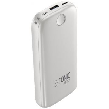 Acumulator extern E-Tonic 20000mAh USB Alb Acumulator extern E-Tonic 20000mAh USB Alb