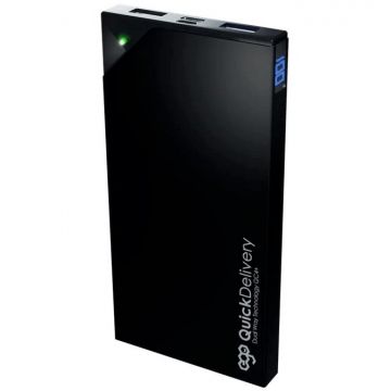 Acumulator extern PD-10F 10000mAh 25W Negru