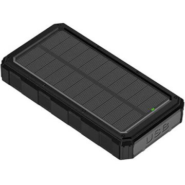 Acumulator extern POWER BANK SOLAR 20000 MAH