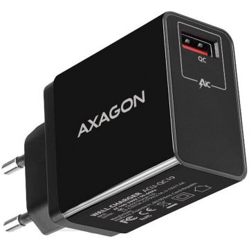 AXAGON Incarcator retea AXAGON ACU-QC19, Quick Charge 3.0 + 3A, Negru