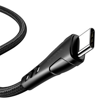 Cablu pentru incarcare si transfer date Mcdodo CA-7641, USB-C/USB-C, 60W, 3A, 1.2m Negru