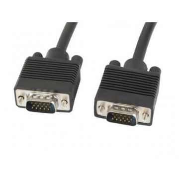 LANBERG Lanberg Cable Vga M/M Shielded With Ferrite 3m Black