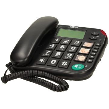 Maxcom Telefon fix cu fir MaxCom KXT480, negru