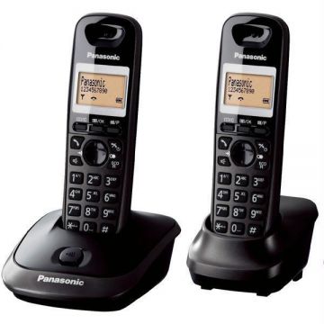 Panasonic Panasonic Telefon fara fir Panasonic KX-TG2512 Negru (KX-TG2512FXT)