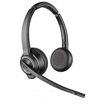 POLY Casti PC, Plantronics, W8220 / A Savi 3IN1 207325-12, Fara fir, 162g, 118 dB, Negru