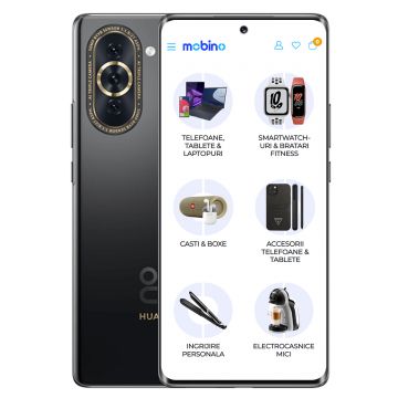 Telefon mobil Huawei Nova 10, Dual SIM, 8GB RAM, 128GB, 4G, Starry Black