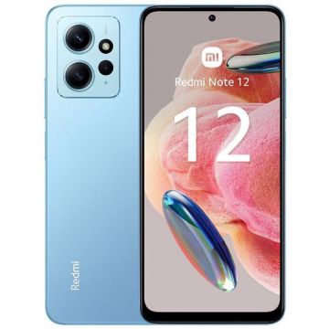 Telefon Mobil Xiaomi Redmi Note 12, Procesor Qualcom Snapdragon 685, AMOLED 6.67inch, 4GB RAM, 128GB Flash, Camera Tripla 50 + 8 + 2MP, Wi-Fi, 4G, Dual Sim, Android (Albastru)