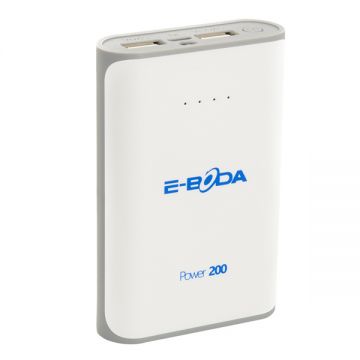 Baterie Externa E-Boda Power 200 6000 mAh white