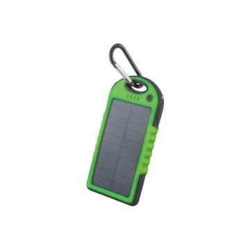Baterie Externa Forever Solar PB-016 5000 mAh green