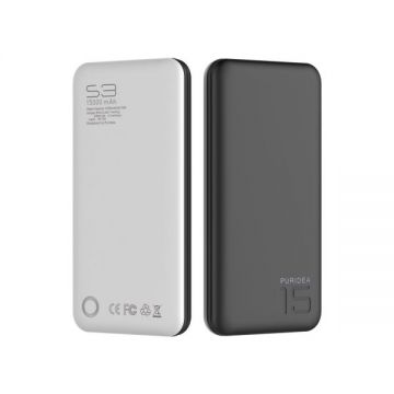 Baterie Externa Puridea S3 15000 mAh black