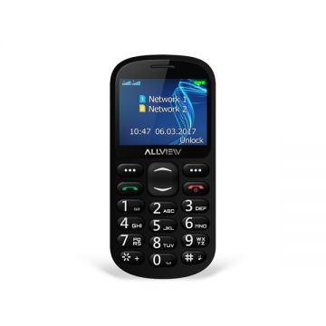 Telefon Allview D1 Senior Dual SIM black