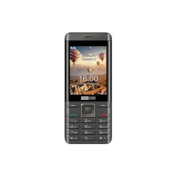 Telefon mobil Maxcom MM236 Dual SIM black/gold