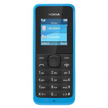 Telefon mobil Nokia 105 cyan