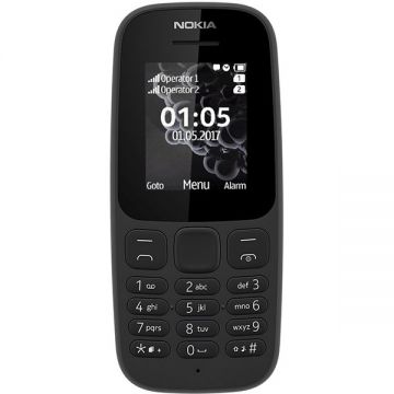 Telefon Nokia 105 (2017) Dual Sim Black