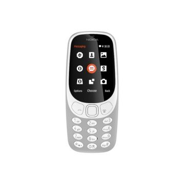 Telefon Nokia 3310 (2017) Dual SIM grey RESIGILAT