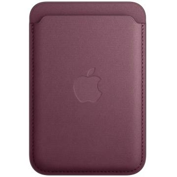 Accesoriu Apple FineWoven Wallet cu MagSafe, Mulberry