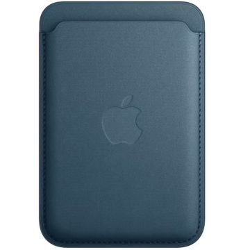 Accesoriu Apple FineWoven Wallet cu MagSafe, Pacific Blue
