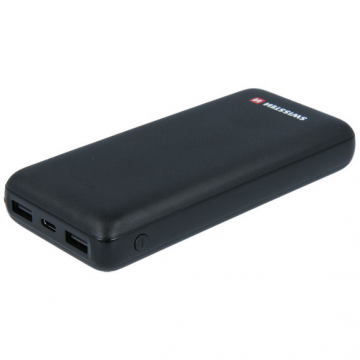 Acumulator extern Black Core 20000mAh 2x USB Negru