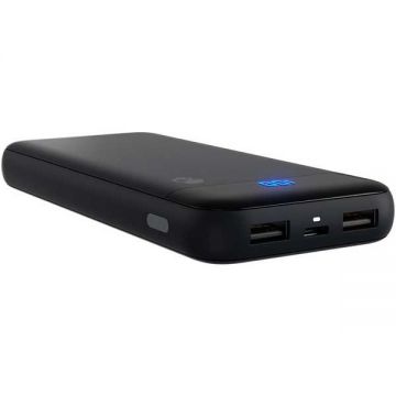 Acumulator extern Stash Fuel 10000mAh 2xUSB Black