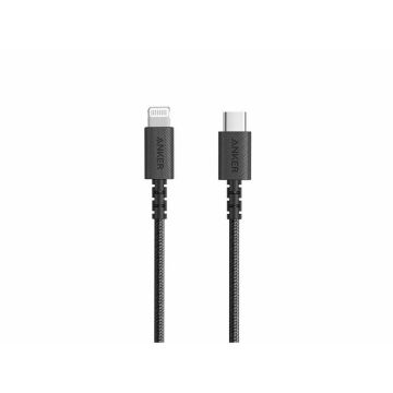 Anker Cablu Anker PowerLine Select+ USB-C Lightning Apple MFi 0.91m Negru