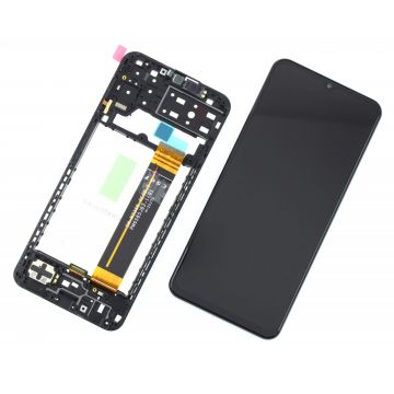Display Samsung Galaxy A13 A137 4G 2022 Display Original Service Pack cu Rama Black Negru
