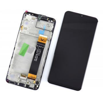 Display Samsung Galaxy A23 4G A235 cu Rama Ecran Original Service Pack Black Negru