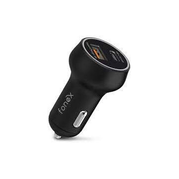 Incarcator Auto SCPD45B 2xUsb 45W Negru