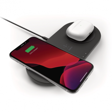 Incarcator Retea Wireless Boost Charge Incarcator Priza Inclus Negru