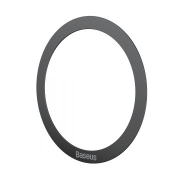 Set 2 suporturi universale pentru telefon Baseus Halo Metal Ring, Magnetic, Negru