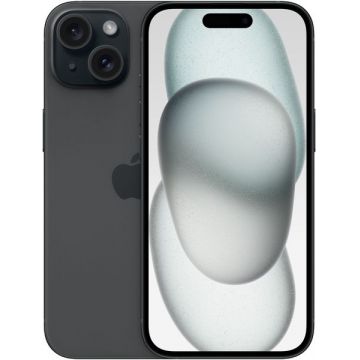 Smartphone Apple iPhone 15, 512GB, 5G, Black Smartphone Apple iPhone 15, 512GB, 5G, Black