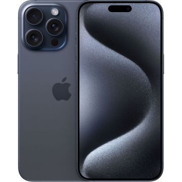Smartphone Apple iPhone 15 Pro Max, 1TB, 5G, Blue Titanium