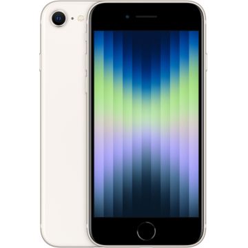 Smartphone Apple iPhone SE (gen.3) 2022, 128GB, 5G, Starlight