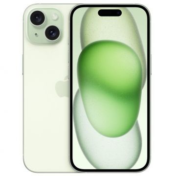 Smartphone iPhone 15 6.1 Dual SIM iOS 17 5G USB Type-C 256GB Green Smartphone iPhone 15 6.1 Dual SIM iOS 17 5G USB Type-C 256GB Green