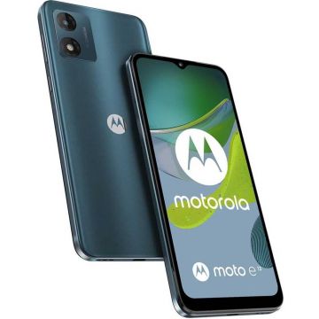 Smartphone Motorola Moto E13, 64GB, 2GB RAM, Dual SIM, 4G, Aurora Green