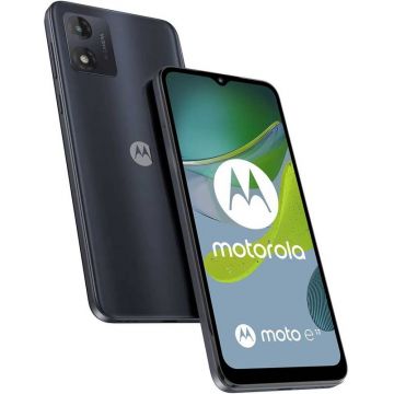 Smartphone Motorola Moto E13, 64GB, 2GB RAM, Dual SIM, 4G, Cosmic Black