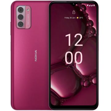 Smartphone Nokia G42, 128GB, 6GB RAM, Dual SIM, 5G, 4-Camere, Pink