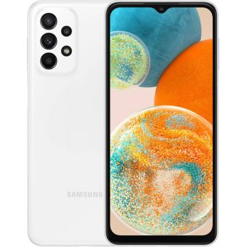 Smartphone Samsung Galaxy A23, 64GB, 4GB RAM, Dual SIM, 5G, 5-Camere, White