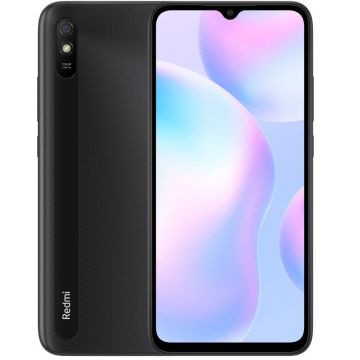 Smartphone Xiaomi Redmi 9A, 32GB, 2GB RAM, Dual SIM, 4G, Baterie 5000 mAh, Android 10, Granite Gray