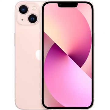 Telefon Mobil iPhone 13 6.1inch Dual SIM iOS 15 5G 128GB Roz