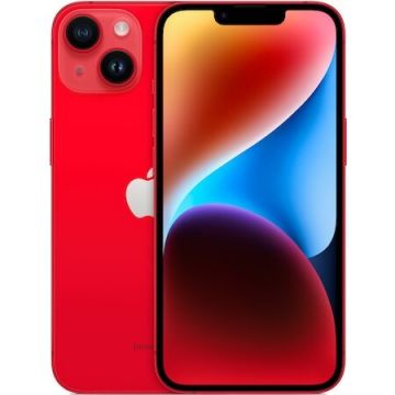 Telefon Mobil iPhone 14 6.1inch Dual SIM iOS 16 5G 128GB Rosu
