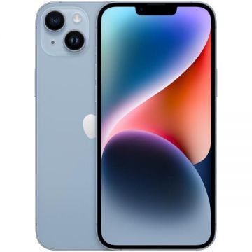 Telefon mobil iPhone 14 Plus 6.7inch Dual SIM iOS 16 5G 128GB Albastru Telefon mobil iPhone 14 Plus 6.7inch Dual SIM iOS 16 5G 128GB Albastru