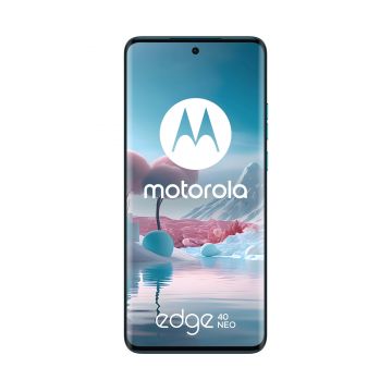 Telefon mobil Motorola Edge 40 Neo, Dual SIM, 256GB, 12GB RAM, 5G, Caneel Bay