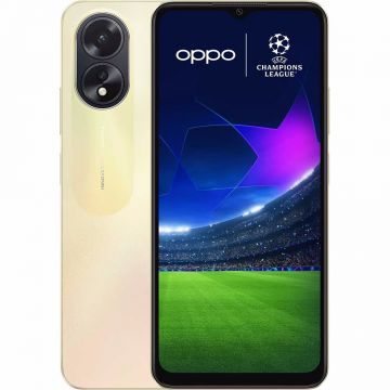 Telefon mobil OPPO A38 4G, 4GB RAM, 128GB, Glowing Gold, Dual SIM, Camera Dubla: 50MP, procesor Mediatek Helio G85